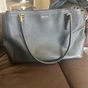 Black COACH handbag